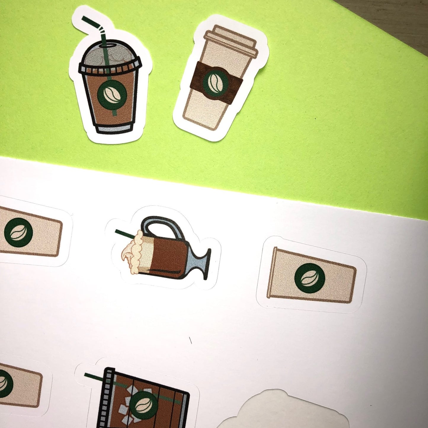 Starchain Coffee-To-Go Sticker Sheet