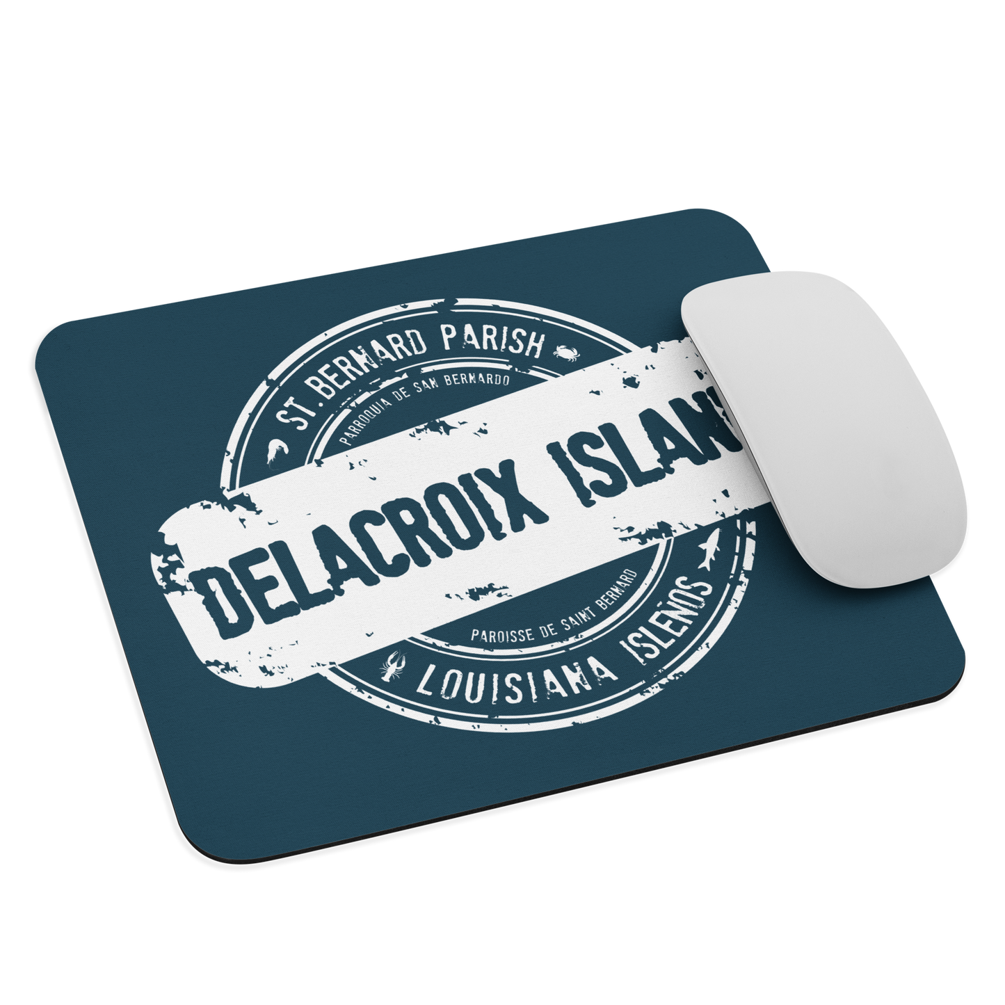 Delacroix Island Louisiana Sam Wilson Captain America Marvel Computer Mouse Pad Fan Merch Quel Parish