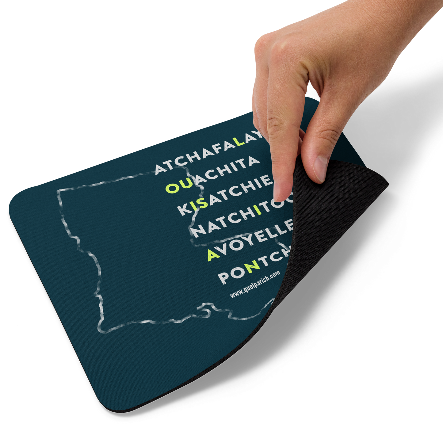 Louisiana Names Mouse Pad