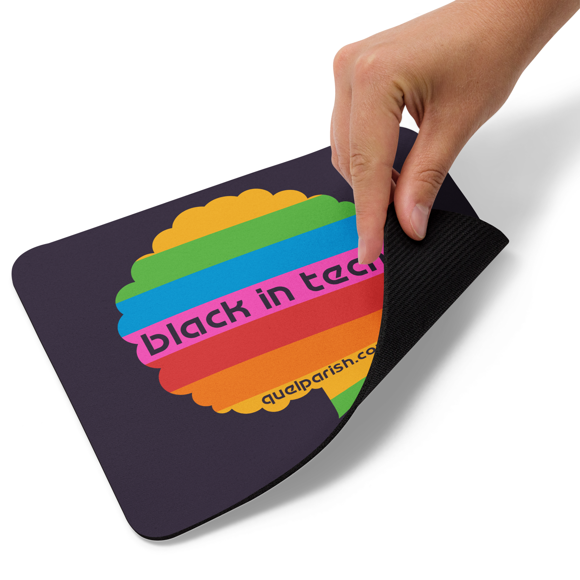 Black Women in Tech Mouse Pad Stem Silicon Valley Gifts for African American Blerds Quel Parish